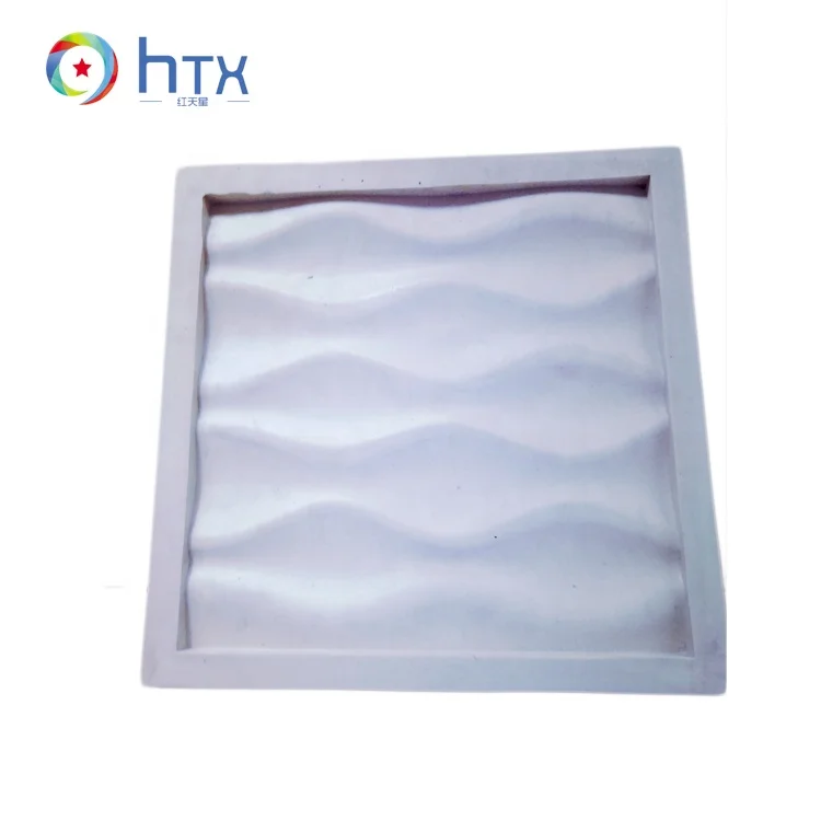 New Concrete 3d wall panel mold decorative Silicone mould