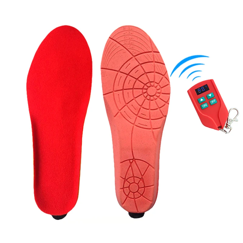 
Electric Heated Insoles USB Rechargeable Winter Foot Warmers Battery Heater Unisex Thermal Insoles for Outdoor Skiing Camping 
