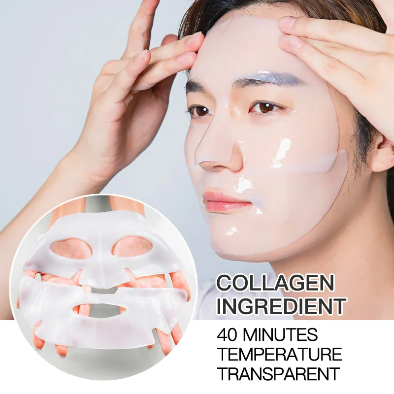 Collagen Repair Crystal Mask Lifting & Firming Hydrating Moisturizing Anti-Aging Fade Fine Lines Brighten Complexion Facial Mask