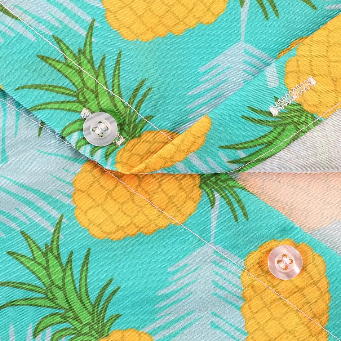 Hawaiian Shirts for Boys Button Down Shirt Short Sleeve Shirts Girls Summer Beach Tops for Kids