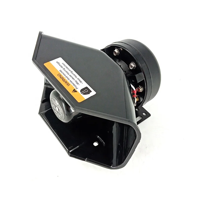 12V 200W Siren Horn Loud Speaker PA System Car Warning Alarm