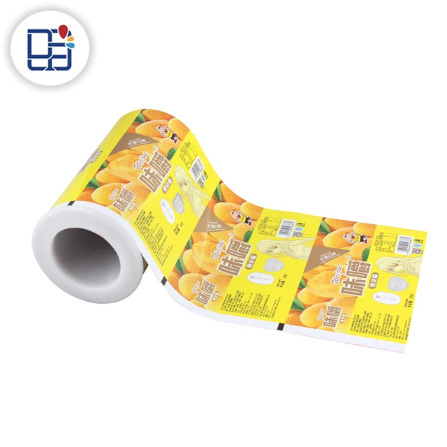 
Dried Food Sachet Heat Resistant Plastic CPP Aluminum Foil Food Packaging Bag Film For Automata 