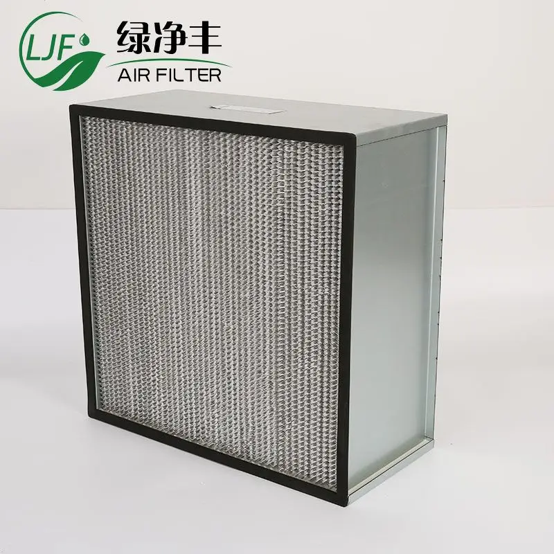 Mini Pleat HEPA Filter for AHU System H13/H14 ULPA filter
