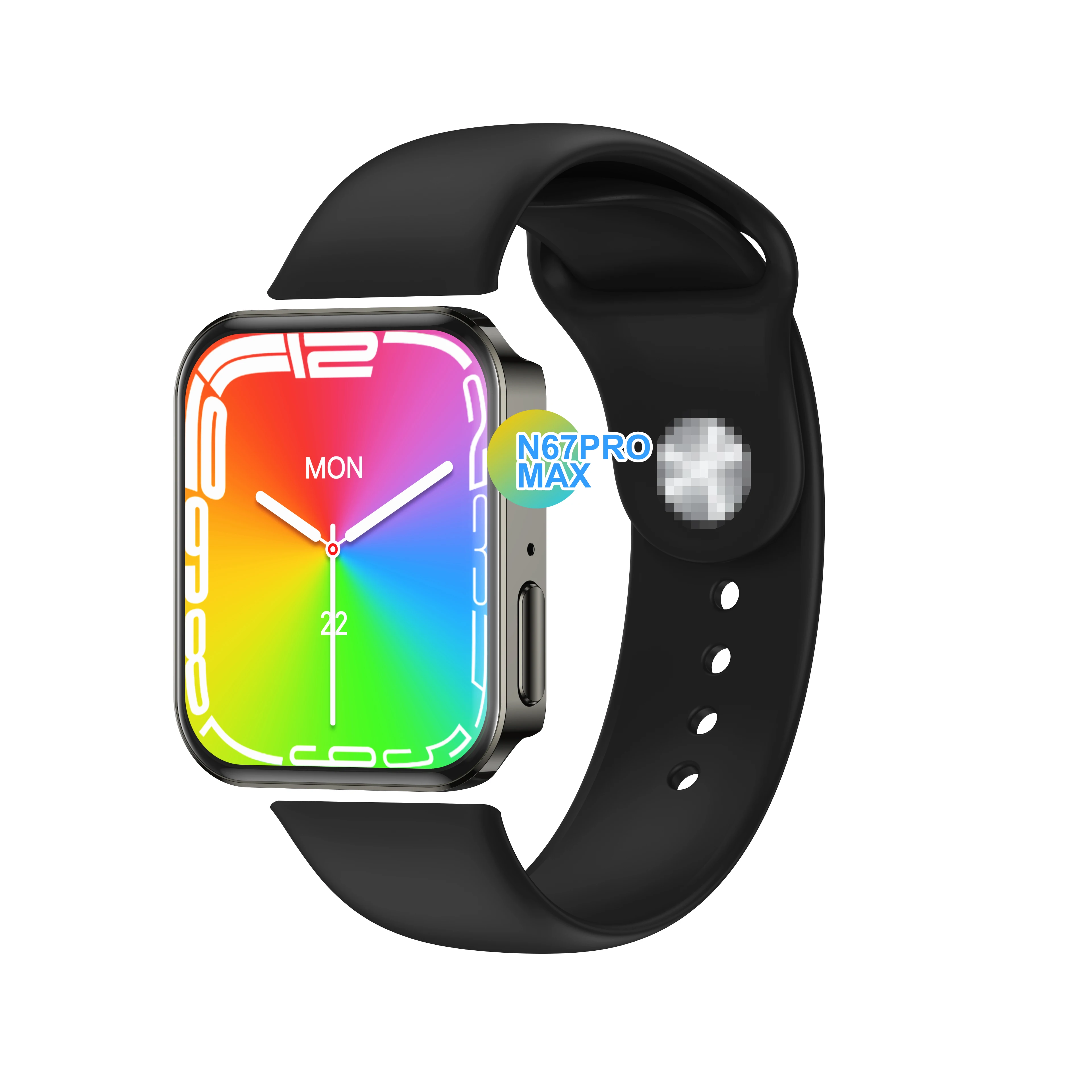 2022 New Arrival Watch 8 N76Pro Max Smart Watch 1.92Inch Big Screen NFC Wireless Charger Phone Calling Series 8 Smart Watch