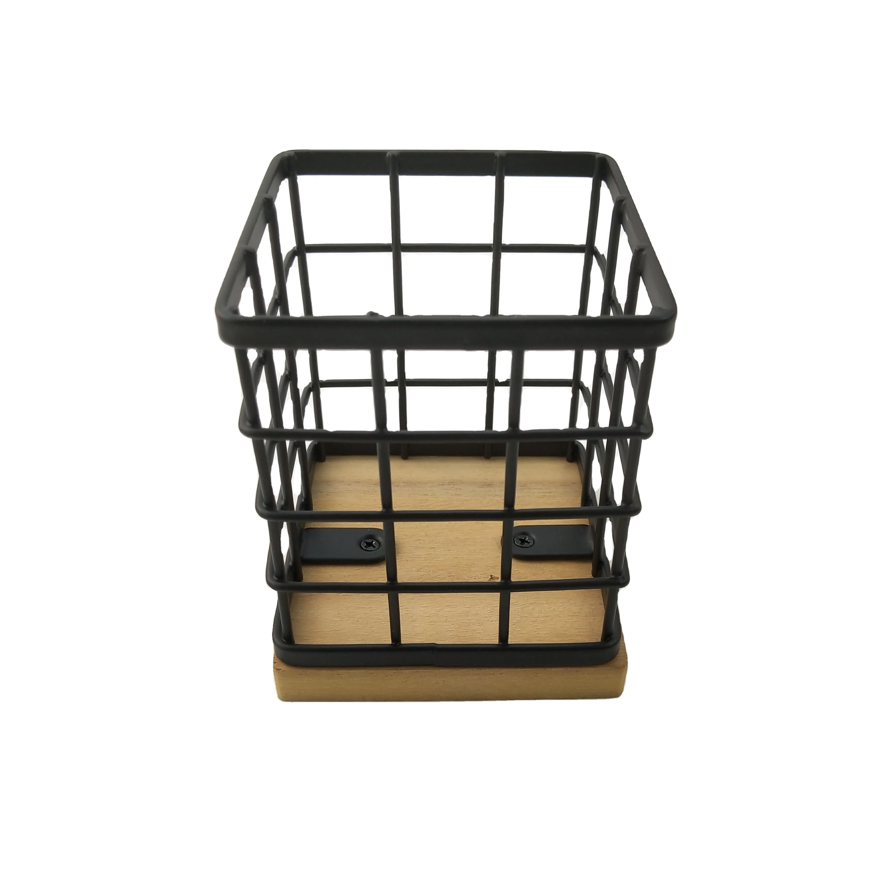 Art Supply Organizer Stationary Accessories Pen Holder for Desk Pencil Pen Stand Metal Desk Organizer Marker Pen Holder