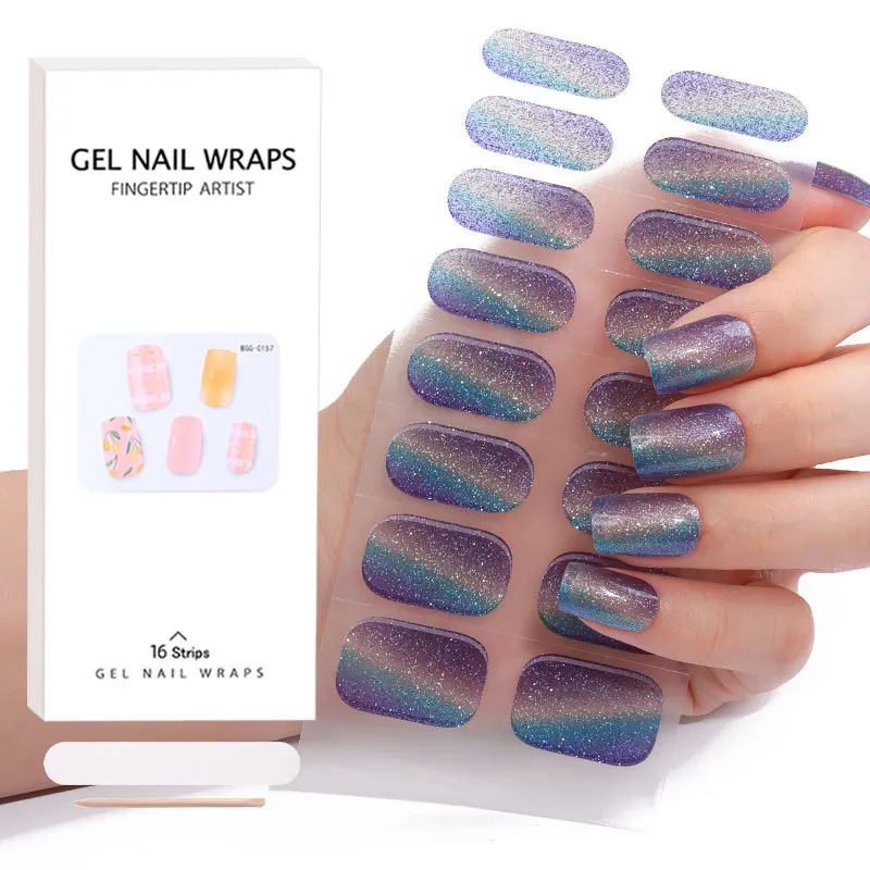 Wholesale OEM Private Label Colors Gel Nail Stickers Premium Quality Nails Polish Products from Trusted Supplier