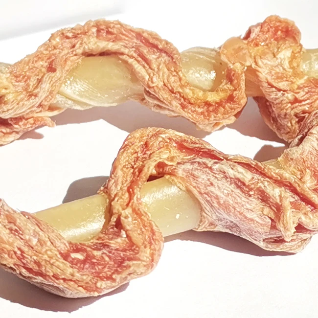 OEM ODM Factory Direct 100% Natural Chicken Tendon Skewers Healthy clean teeth Dog Snacks and Treats Pet Food Supplier