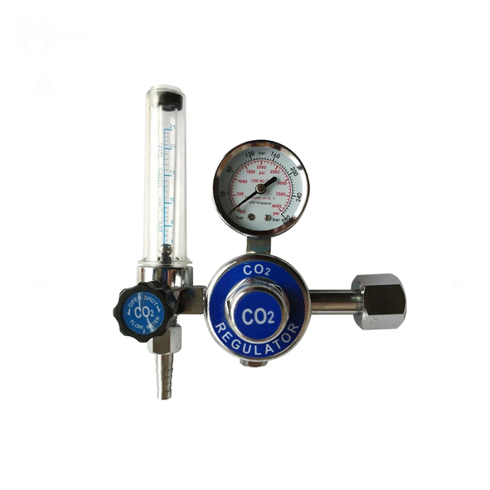 Good quality Adjust flowmeter regulator for welding carbon dioxide