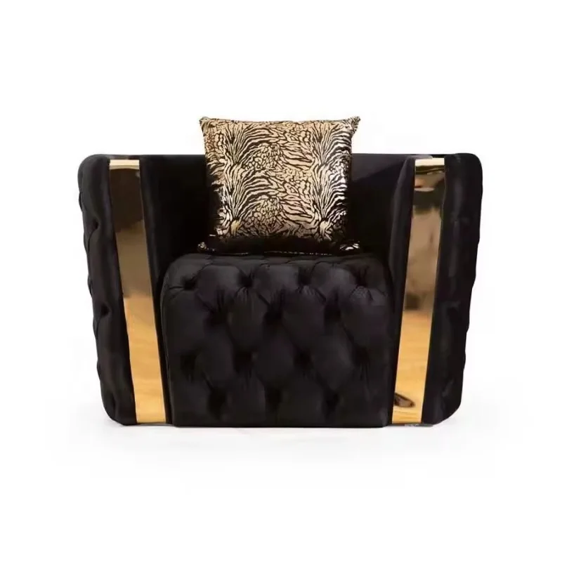 Italian Velvet Sofa Set Upholstered Sofas With Tufts 3 2 1 Seater For Home Living Room