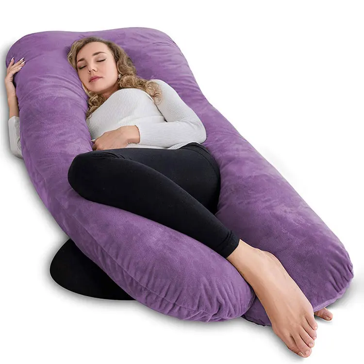 New style Custom Comfortable cheap baby pillow sleeping body u shape maternity pillow