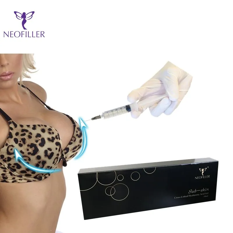 Wholesale hyaluronic acid syringe breast enhancement injection dermal filler to increase breast size