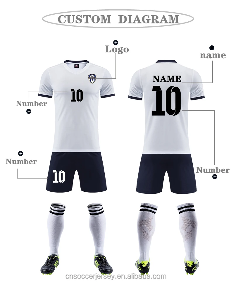 22-23 Wholesale Sublimated High Quality Club Training Kit Soccer+wear Football Soccer Uniform Football Jersey Shirts