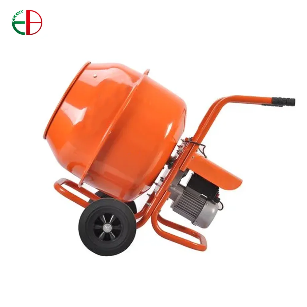 160L небольшой смеситель цементный раствор мобильный ручной барабанный бетон для строительной площадки