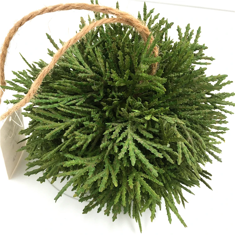 Factory Cedar ball Price Plastic Grass Artificial Tree Plant Ball