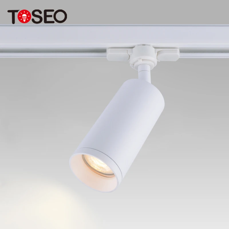 Commercial Track Light Pure Aluminium Surface Mounted Downlight Gu10 Spotlight Adjustable LED Aluminum 90 Modern TRACK Lights
