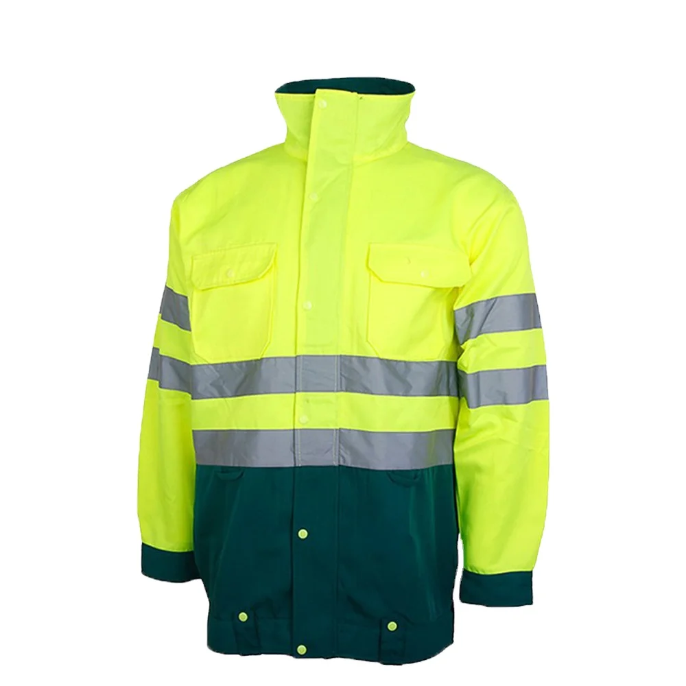 Factory Supply Hi Vis Reflective Workwear Winter Work Jackets