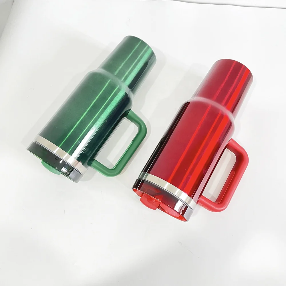 Red Green Color H2.0 40oz sublimation Christmas tumbler for girl gift stainless steel vacuum travel mug