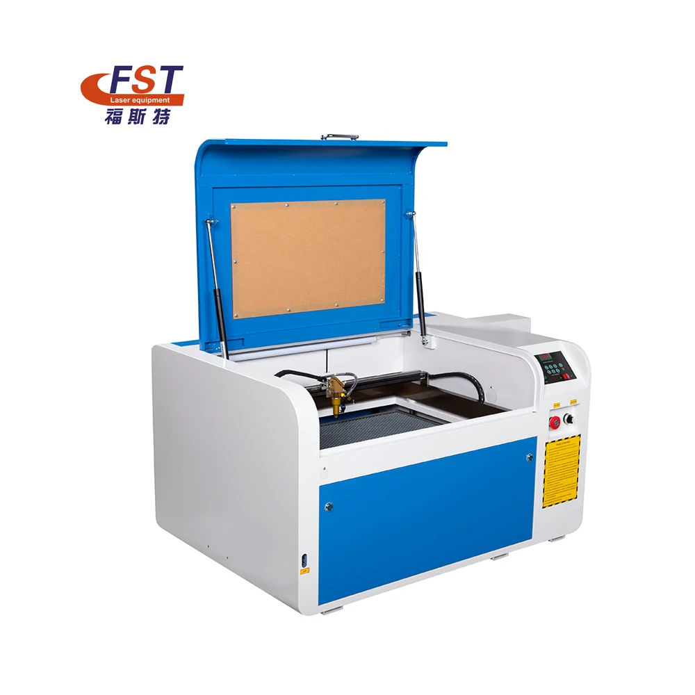 50W mdf wood acrylic fabric leather 4060 CO2 laser cutting machine for small laser engraving machine