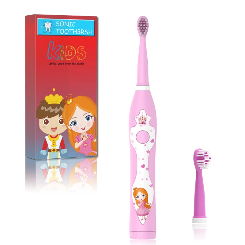 USB Powered Ultrasonic Vibrate Automatic Soft Baby Children Kids Toddler Sonic Electric Toothbrush