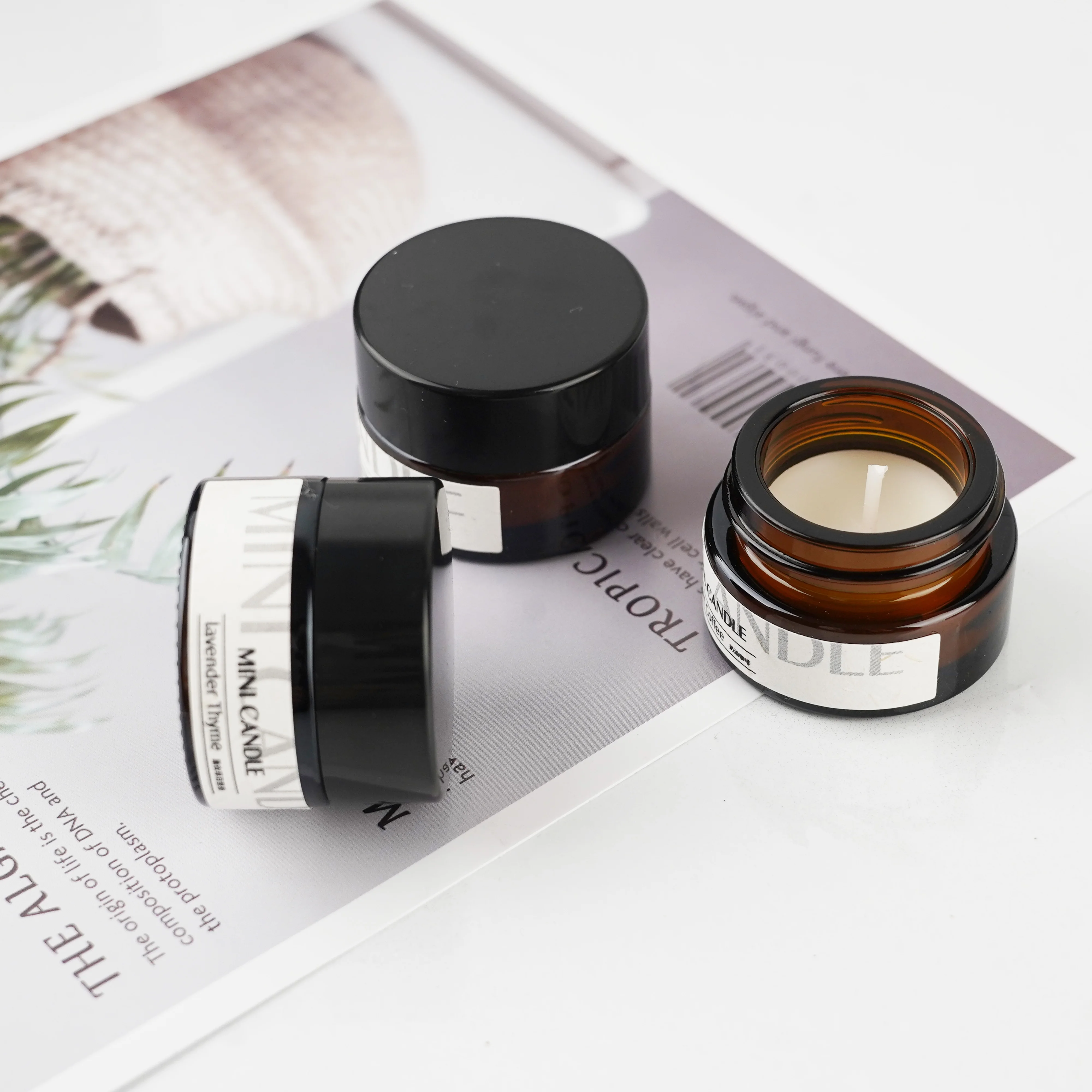 Hand-made Soybean Wax Scented Candle Sample of Scent Test candle 5g travel Scented Candle