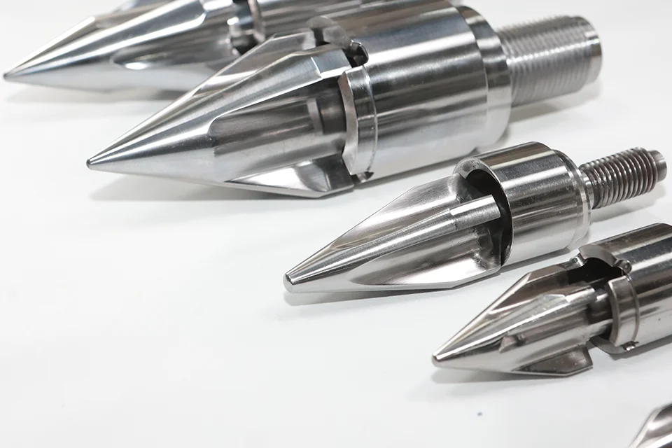 Hot sale 38CrMoALA material with two mixing head single screw for extruder in stock