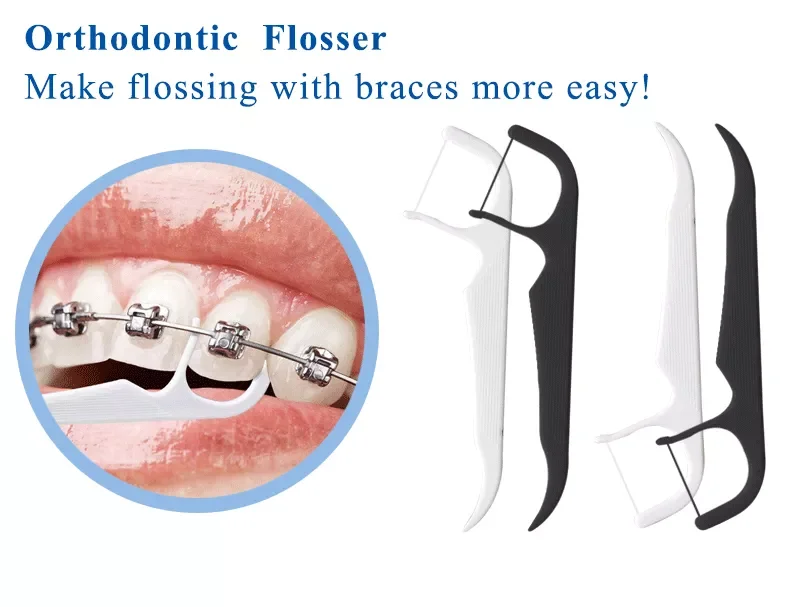 Oral care appliances teeth cleaning oral hygiene products orthodontic flossers for braces orthodontic floss