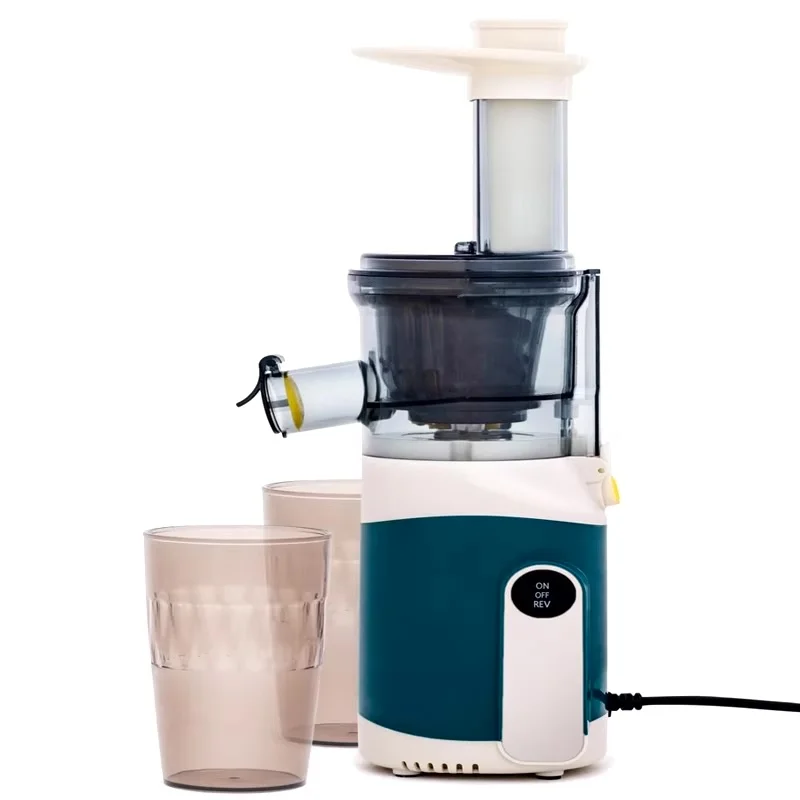 ETL Approval 100W Big Mouth Cold Press Juicer  Extractor Wide Chute Mini Slow Masticating Cold Press Juicer