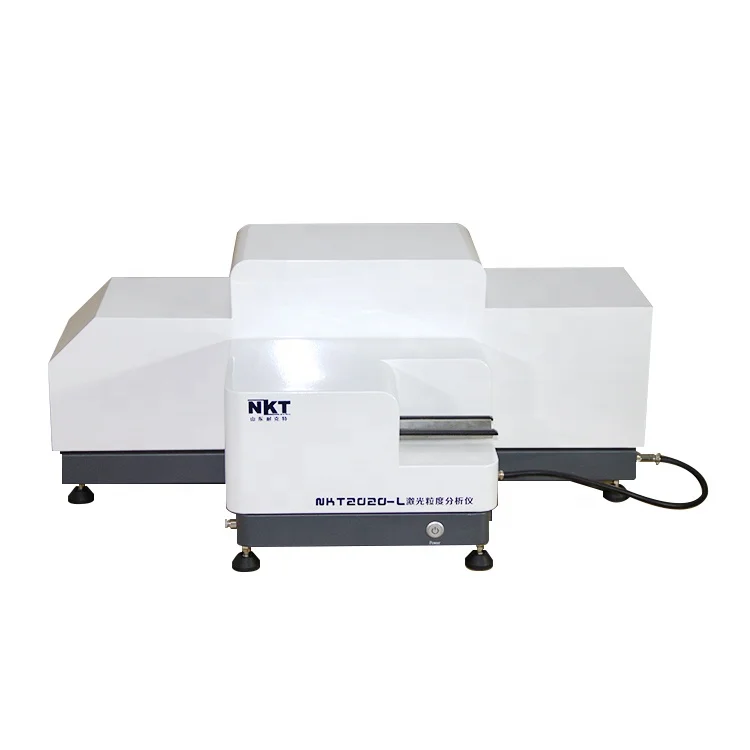 Dry full-automatic laser particle size analyzer capable of controlling feeding by computer