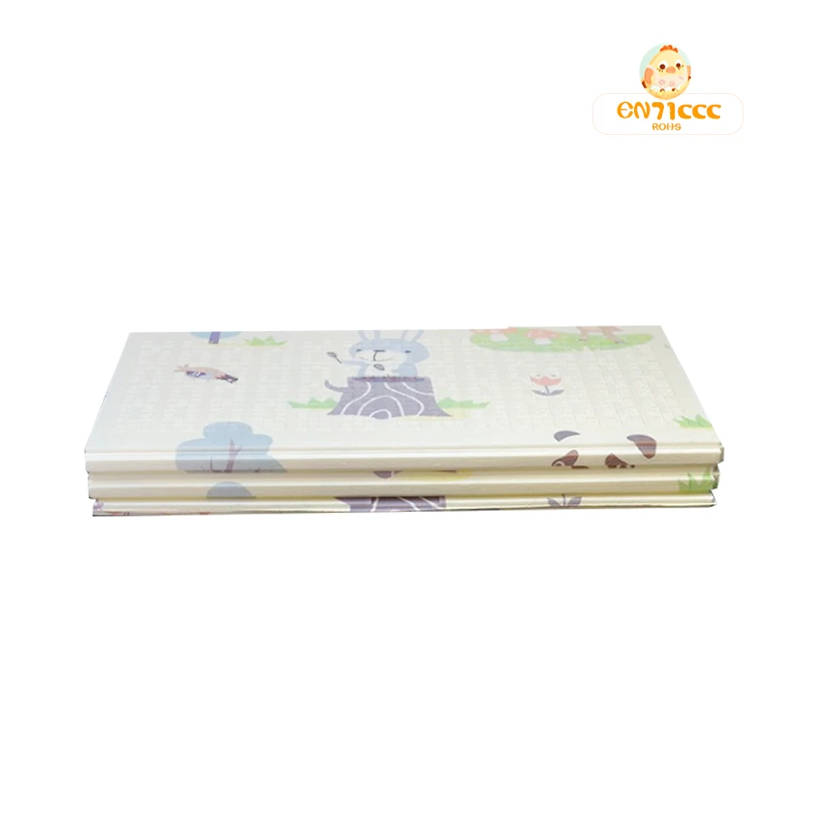 
XPE waterproof foldable play mat for children on both sides 