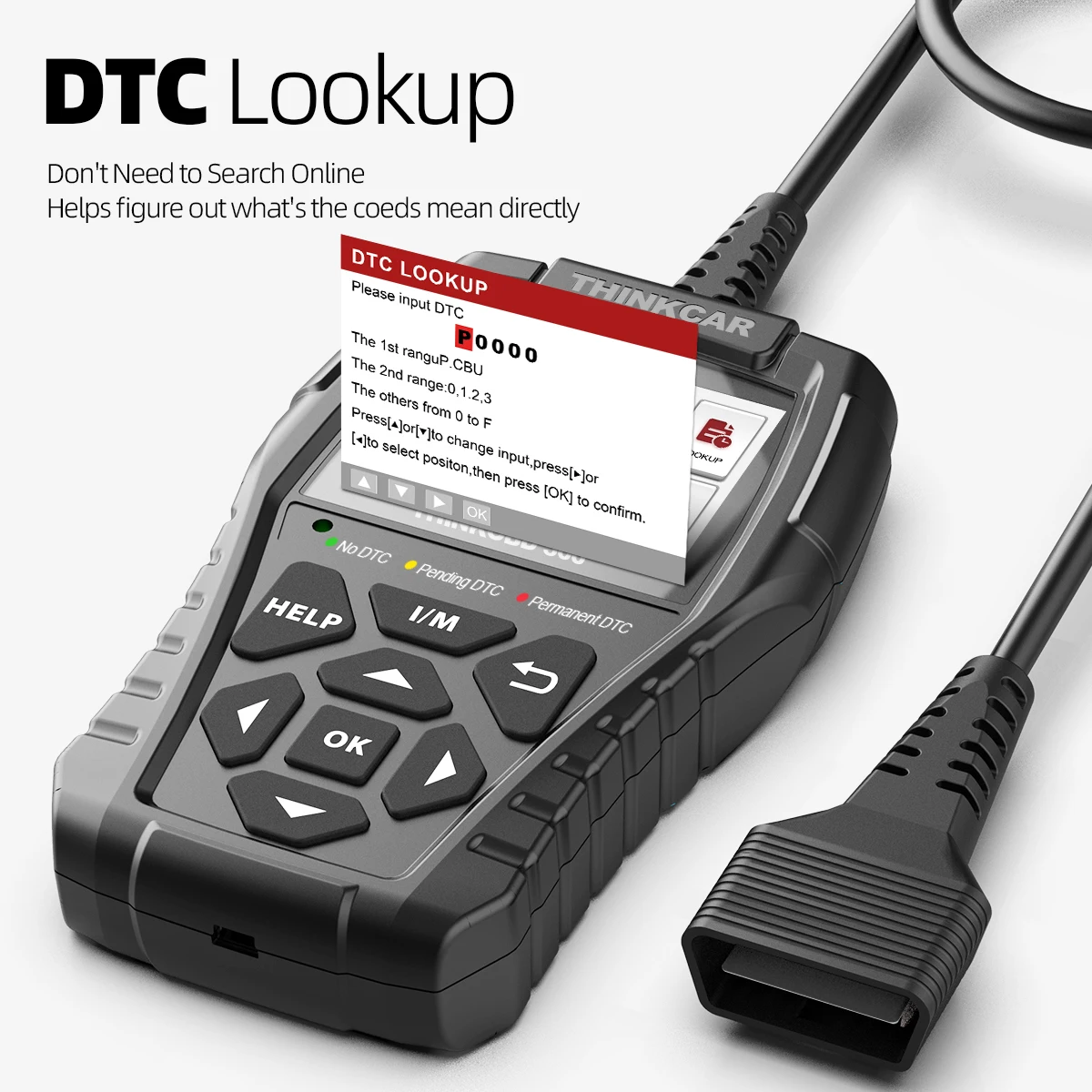 Car ODB scanner for all cars  automotive diagnostics tool Thinkcar OBD 500