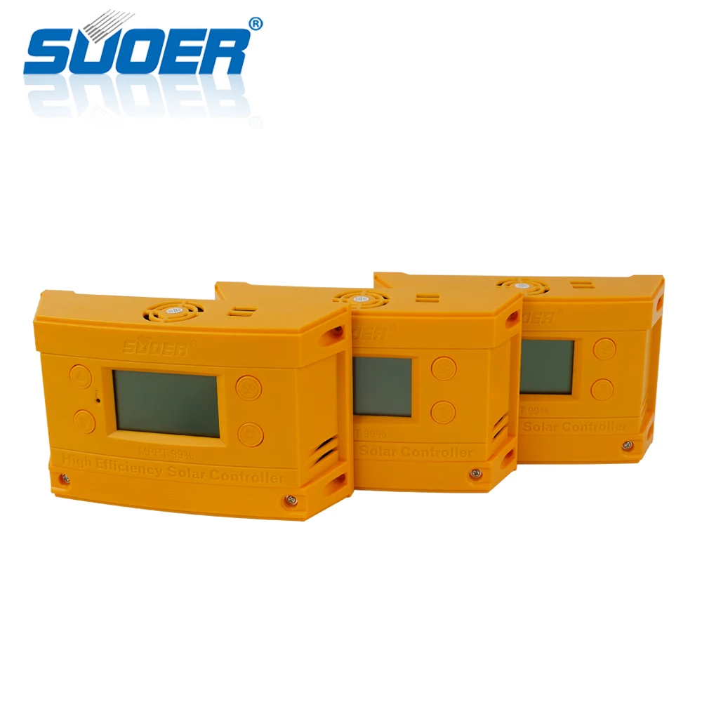  Suoer 12V 24V 30a умный контроллер солнечного зарядного устройства MPPT