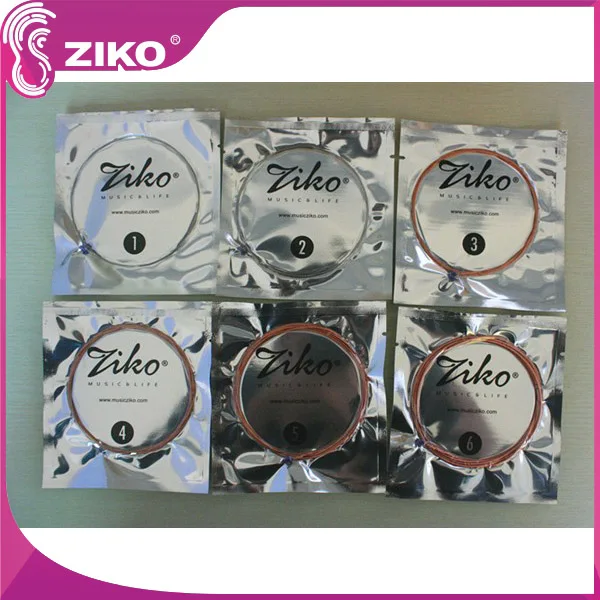 ZIKO Wholesale  bulk guitar Strings OEM Economy Rope  Guitar Strings for Guitar Accessories