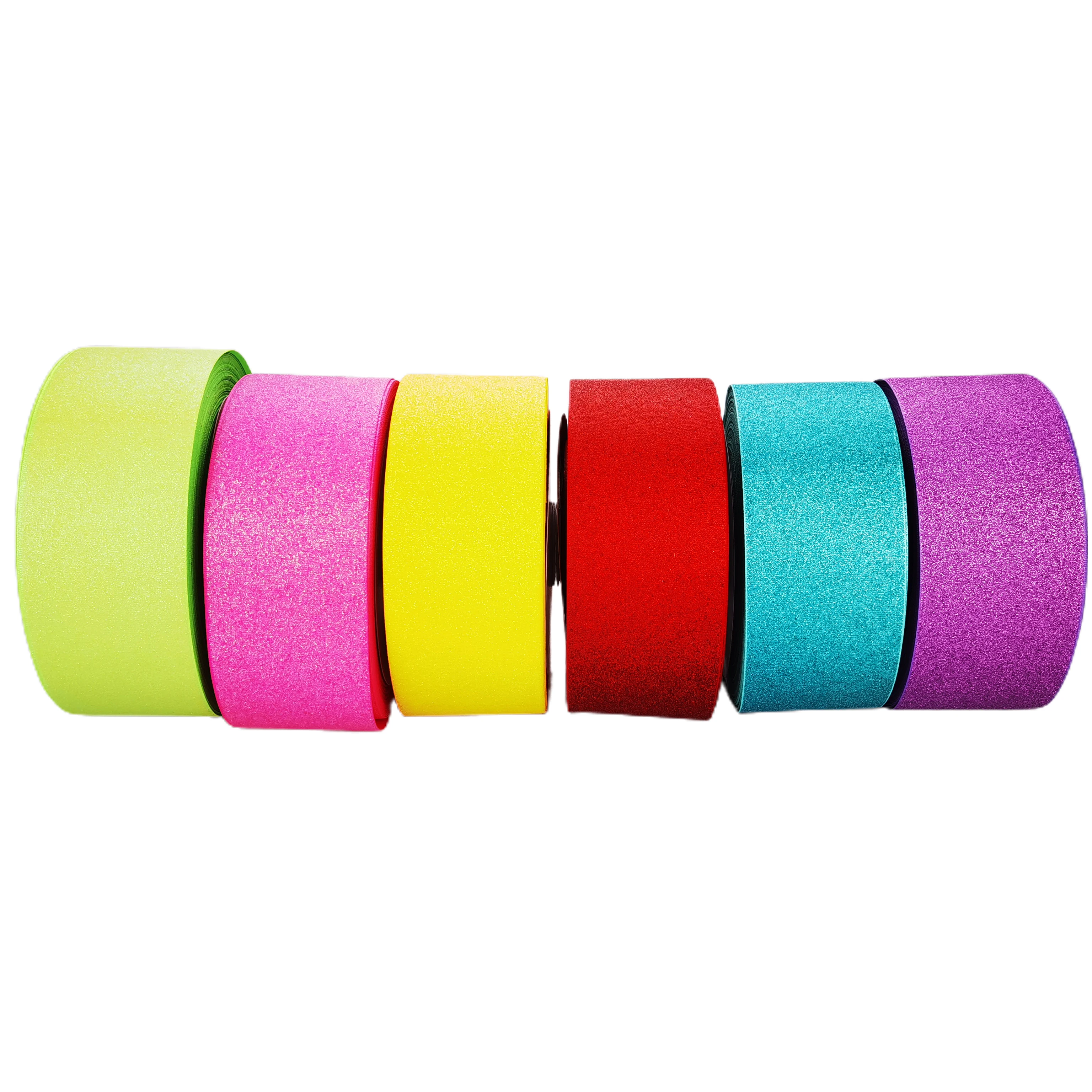 75mm Sparkle Glitter Grosgrain Ribbon for Big Hair Bows