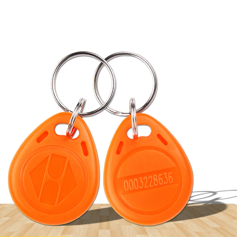
125khz ABS RFID Key fob with keychain 