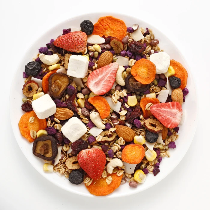 
Nutritious Freeze Dried Fruits & Nuts & Vegetables 288g Muesli Cereals Grains Breakfast Cereals 