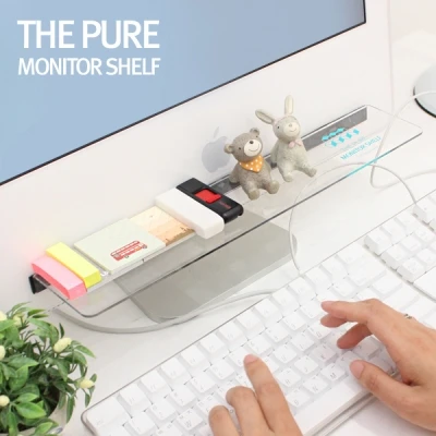 
Computer monitor storage rack Sticky Notes Holder Self Stick Notes Memo Board Message Pad for Monitors 