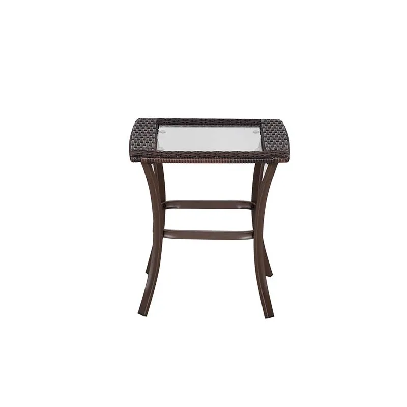 New Product Leisure Garden Rocking Chair 3 Piece Rattan Rocking Chair Set