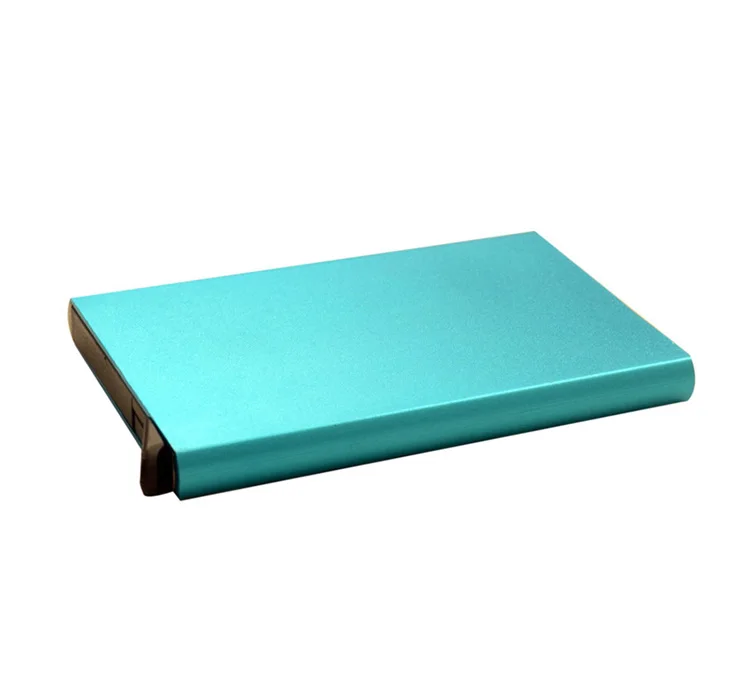 RFID Sigal Blocking Aluminum Card Holder Wallet Card Information Protection