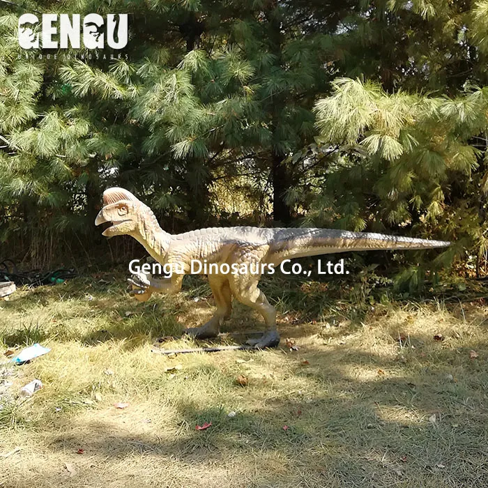 Outdoor Playground Dinosaur Coin Operated Game Machine