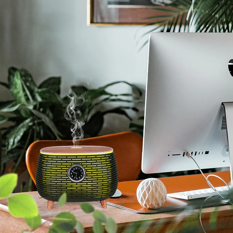 400ml Premium Essential Oil Diffuser with Remote Control 5 in 1 Ultrasonic Aromatherapy Fragrant Oil Humidifier Vaporizer Timer