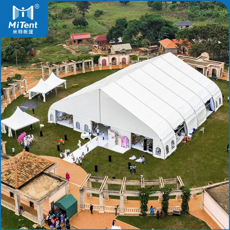 High Quality Miluxe Tent for Marriage with Church Windows for Big Outdoor Events Rental Tent