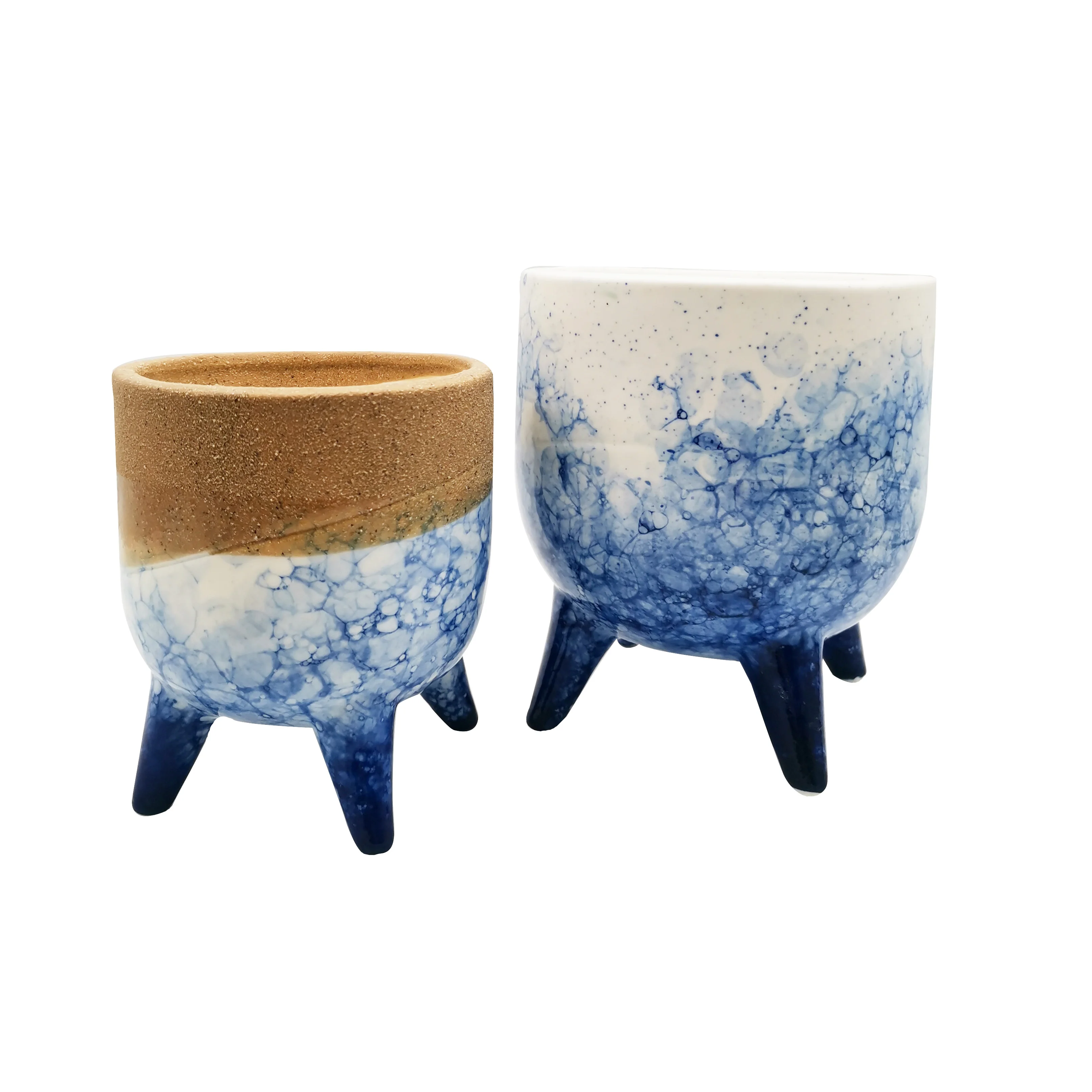 Special Colorful Ceramic Flower Vase Planter Flower Pot stone vase flower