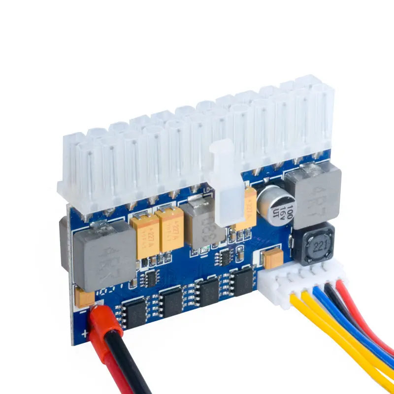  RGeek DC ATX 16V ~ 24V 19V 200W 24Pin Mini Pico Psu модуль питания для компьютера