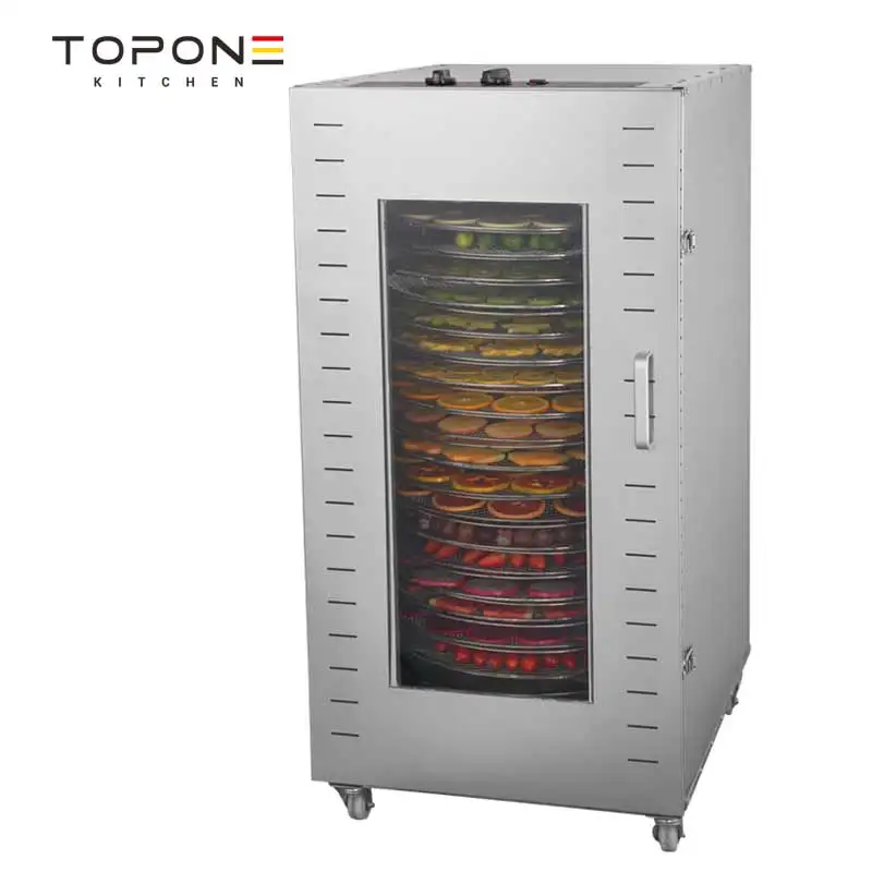 Automatic rotation Drying fruit vegetable dehydrator dryer for fish dried machine