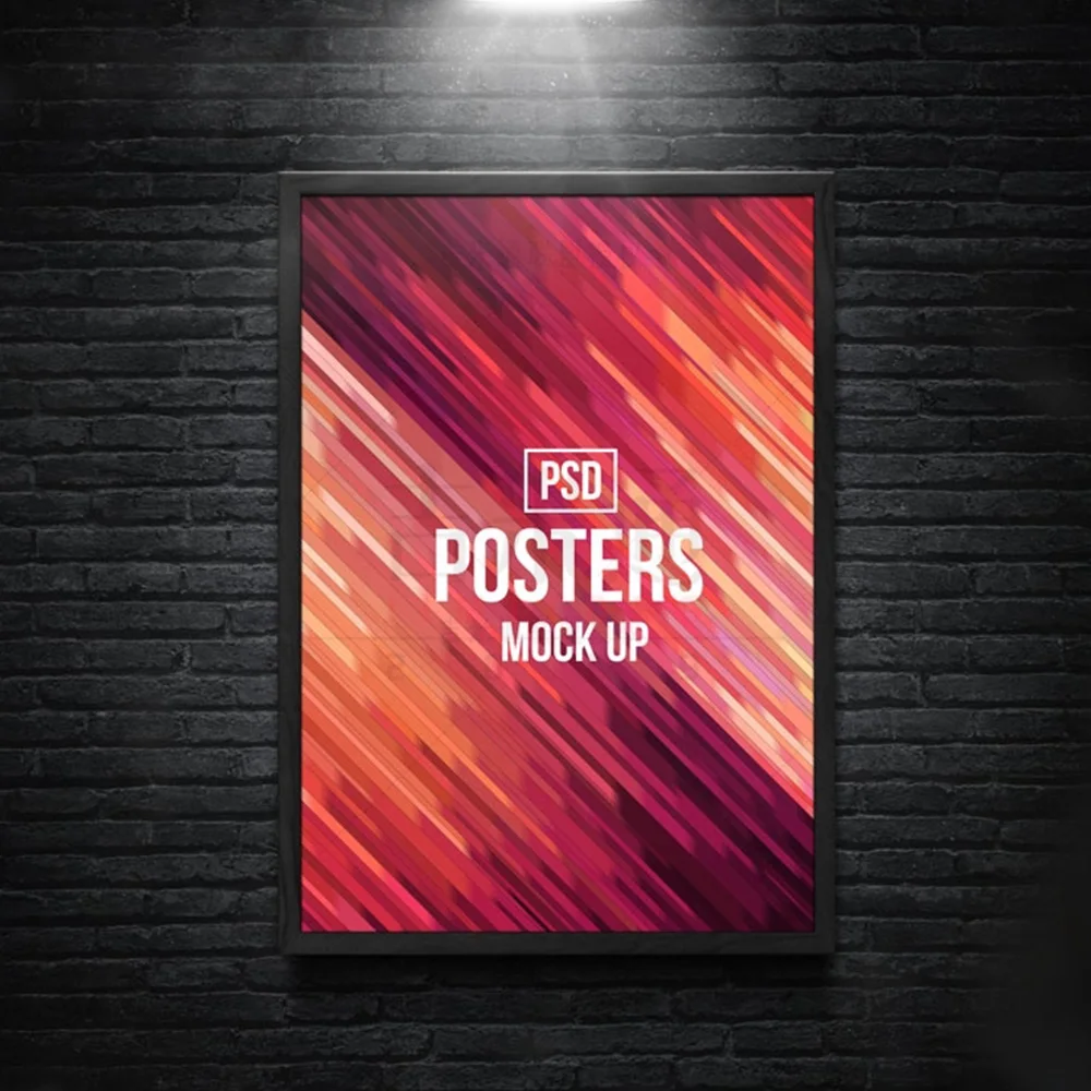 Custom advertising PP Poster Printing/PP adhesive sticker