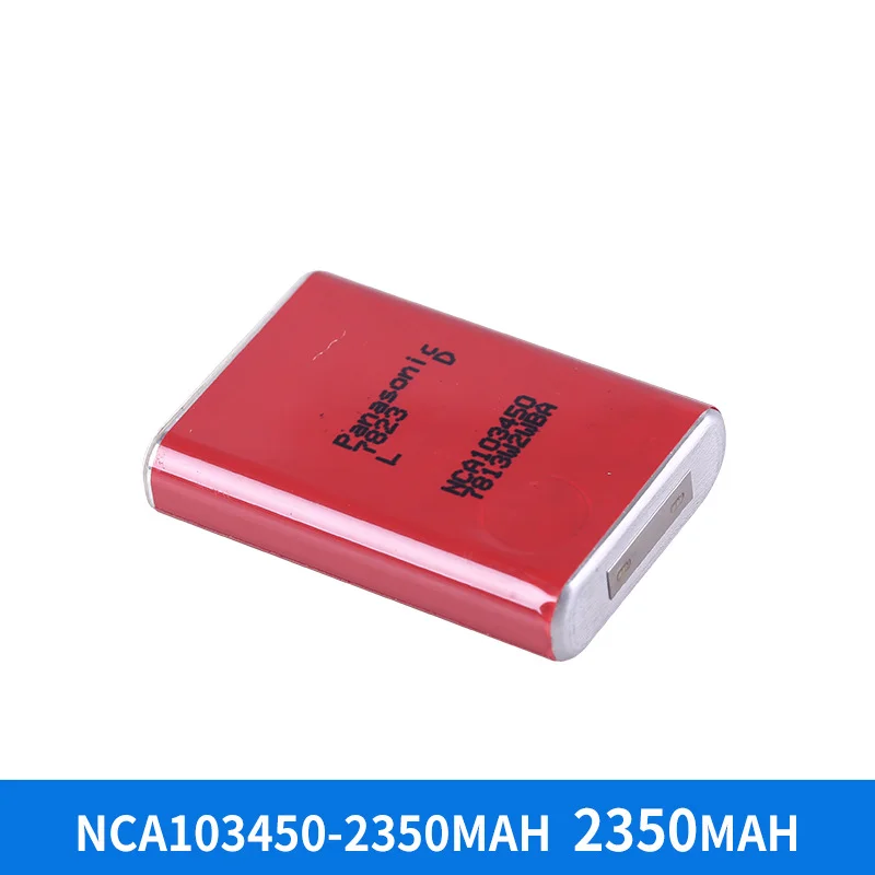 Оригинальный алюминиевый корпус songxia литиевая батарея NCA103450 2350 мАч без предохранителя