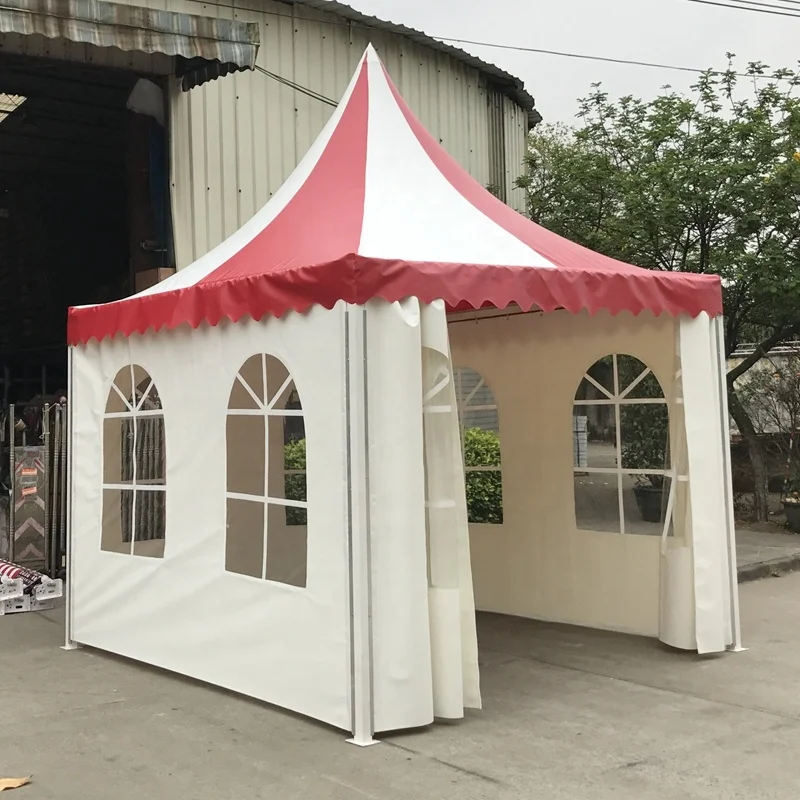 Outdoor large pagoda tents PVC fabric party church circus tent for events festival  exhibition pagoda tent with  sidewalls