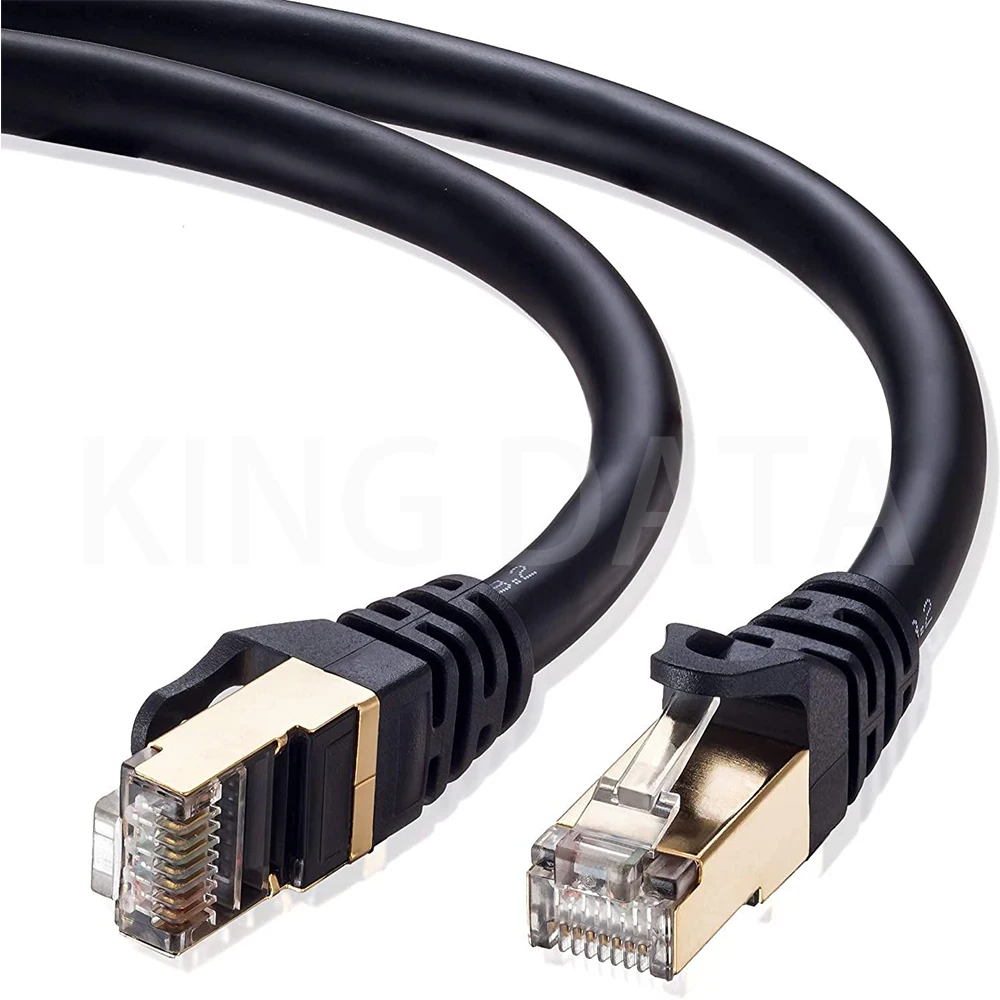 Factory direct supply PVC LSZH Jacket Sftp Ftp Cat7 Ethernet cable 8 core shielded twisted pair high-speed transmission cable