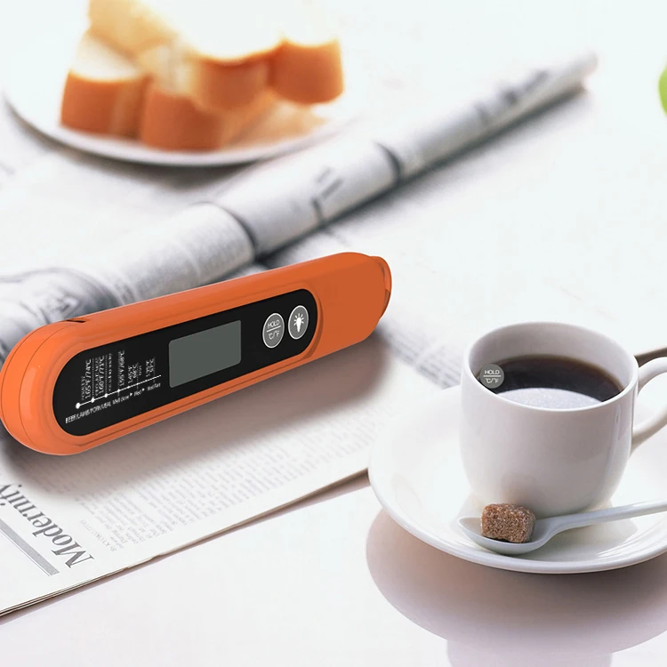 Digital Instant Read Meat Thermometer Household Waterproof Kitchen Food Cooking Oven BBQ Thermometer with Backlight LCD