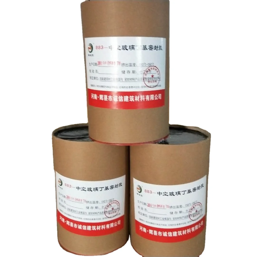 For Hollow Glass Single Component Hot Melt Type Butyl Sealant